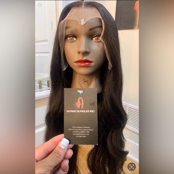 100% GLUE LESS HUMAN HAIR WIG - Picture 5 of 10